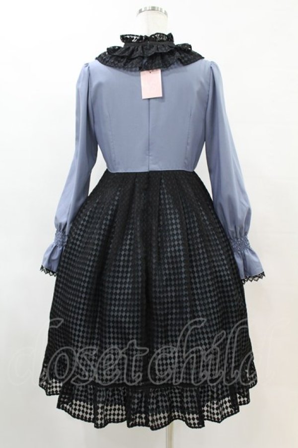 画像2: Melody BasKet / My ALICE dress M ブルー H-25-06-10-1025-LO-OP-KB-ZH (2)