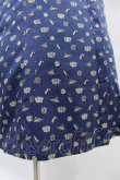 画像5: Jane Marple / Tumbling Diceのグースカラードレス  紺 H-25-06-10-1026-JM-OP-KB-ZH (5)