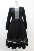 画像1: Melody BasKet / Lilibet dress M ブラック H-25-06-10-1029-LO-OP-KB-ZH (1)
