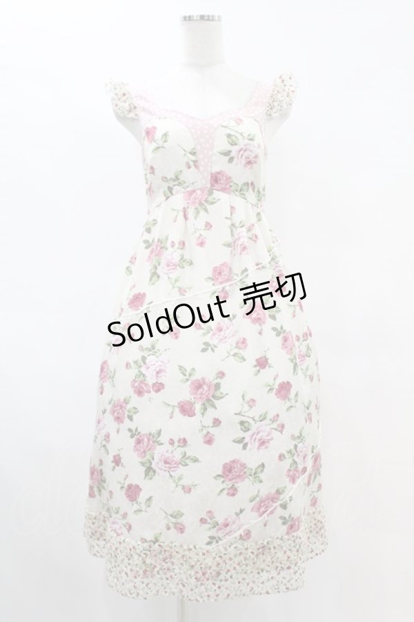 画像1: MILK / いばら姫のDress  ホワイト H-25-06-10-1032-ML-OP-KB-ZH (1)