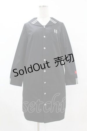 画像: ネバアランド / きら星セーラーワンピース  黒 H-25-06-10-1042-LO-OP-KB-ZH
