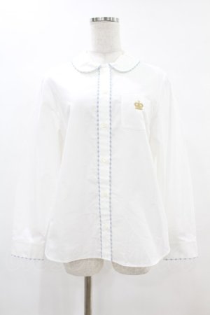画像: Jane Marple / Prince Louis’s shirt  ホワイト H-25-06-10-1049-JM-BL-KB-ZH