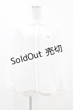 画像: Jane Marple / Prince Louis’s shirt  ホワイト H-26-01-09-029-JM-BL-KB-ZH