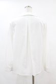 画像2: Jane Marple / Prince Louis’s shirt  ホワイト H-25-06-10-1049-JM-BL-KB-ZH (2)