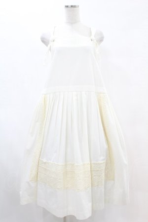 画像: Jane Marple / Winter lace tablier skirt M アイボリー H-25-06-10-1015-JM-SK-KB-ZH
