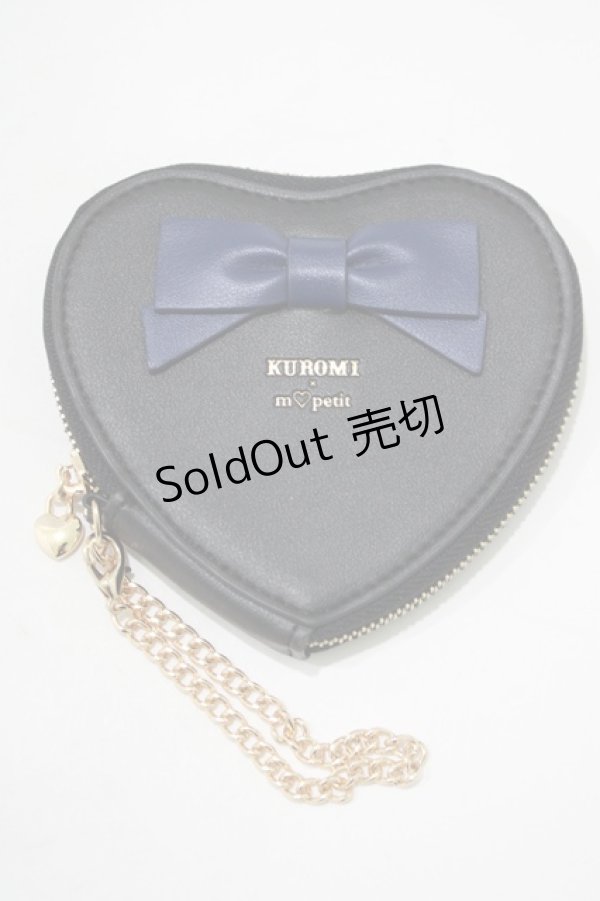 画像1: m petit by misako / サンリオキャラクターズ クロミ コインケース  ブラック H-25-06-10-054-LO-ZA-NS-ZH (1)