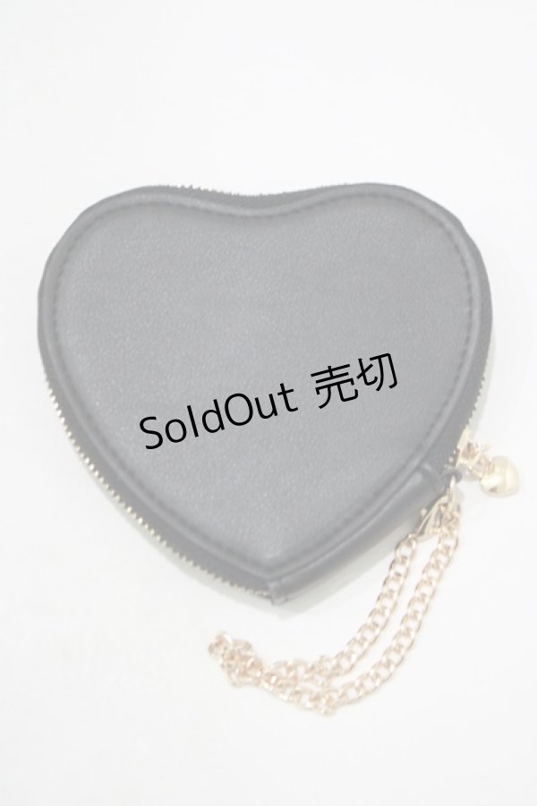 画像2: m petit by misako / サンリオキャラクターズ クロミ コインケース  ブラック H-25-06-10-054-LO-ZA-NS-ZH (2)