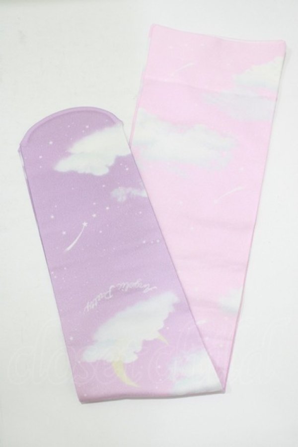 画像1: Angelic Pretty / Misty Skyオーバーニー  ピンク H-25-06-10-057-AP-ZA-NS-ZH (1)