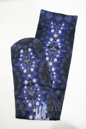 画像: Angelic Pretty / Luminous Sanctuaryオーバーニー  ネイビー H-25-06-10-062-AP-ZA-NS-ZH