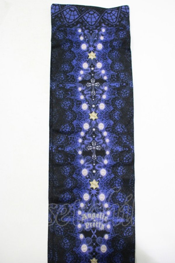 画像2: Angelic Pretty / Luminous Sanctuaryオーバーニー  ネイビー H-25-06-10-062-AP-ZA-NS-ZH (2)