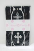 画像1: Angelic Pretty / Brilliant Crossタイツ  ブラック H-25-06-10-064-AP-ZA-NS-ZH (1)