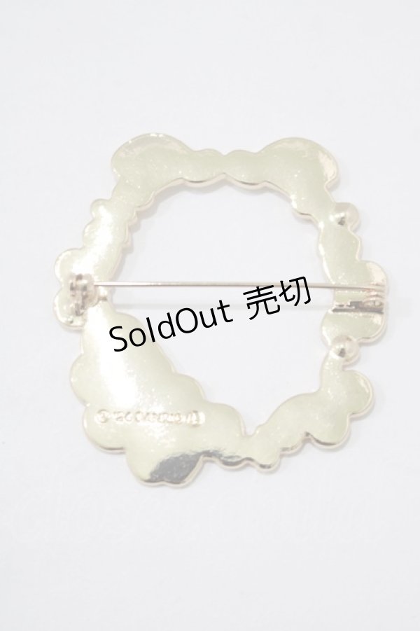 画像2: m petit by misako / AMシナモロールブローチ  ゴールド H-25-06-10-065-LO-AC-NS-ZH (2)