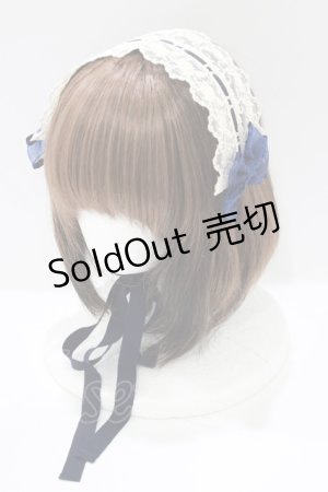 画像: MAM MAXICIMAM / ミラクルスウィート ラ・クラルテ ヘッドドレス  ネイビー H-25-06-10-075-GO-AC-NS-ZH