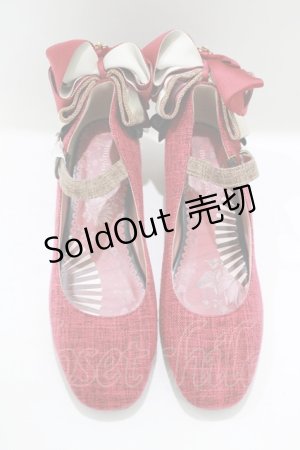 画像: mayla classic / 花実 37/24.0cm レッド H-25-06-10-077-LO-SH-NS-ZH