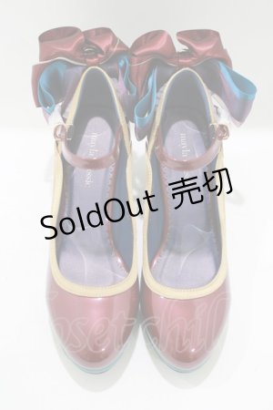画像: mayla classic / 美優泳 37/24.0cm ボルドー H-25-06-10-079-LO-SH-NS-ZH