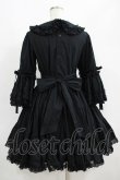 画像3: metamorphose / ラッパ袖ティアードワンピース Free ブラック H-25-06-10-010-ME-OP-NS-ZH (3)