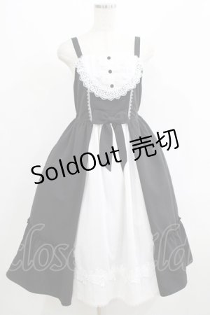 画像: axes femme kawaii / 童話の小公女ジャンスカ M ブラック H-25-06-10-002-AX-OP-NS-ZH