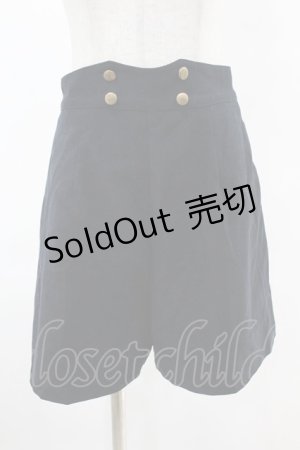 画像: Fi.n.t / ダブル釦ショートパンツ Free NAVY H-25-06-11-005-CA-PA-NS-ZH