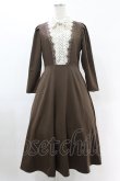画像1: an another angelus / ドットヨークボウタイワンピース Free BROWN H-25-06-11-014-CA-OP-NS-ZH (1)