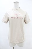 画像1: an another angelus / モックネックロゴT Free PINK BEIGE H-25-06-11-038-CA-TO-NS-ZH (1)