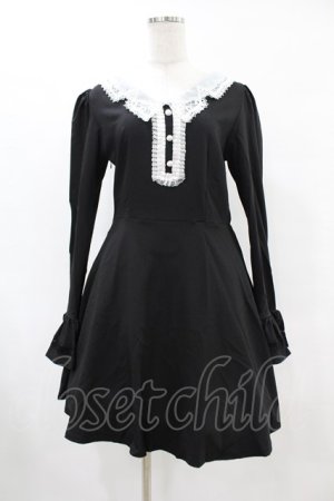 画像: DARK IN LOVE / Gothic lolita doll longsleeves dress M ブラック H-25-06-12-031-PU-OP-KB-ZH