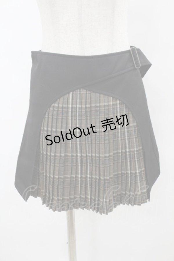 画像1: PUNK RAVE / Kaori skirt XS ブラック H-25-09-30-003-PU-SK-KB-ZH (1)