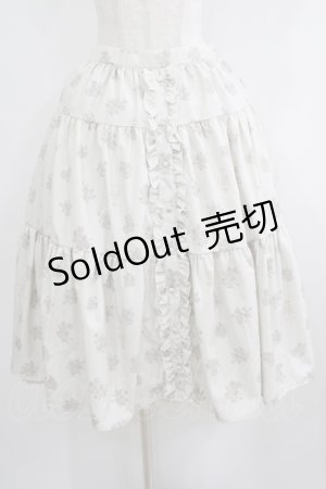 画像: m petit by misako / NINA'Sコラボスカート LL アイボリー/リバーシブル H-25-06-12-1031-LO-SK-NS-ZH