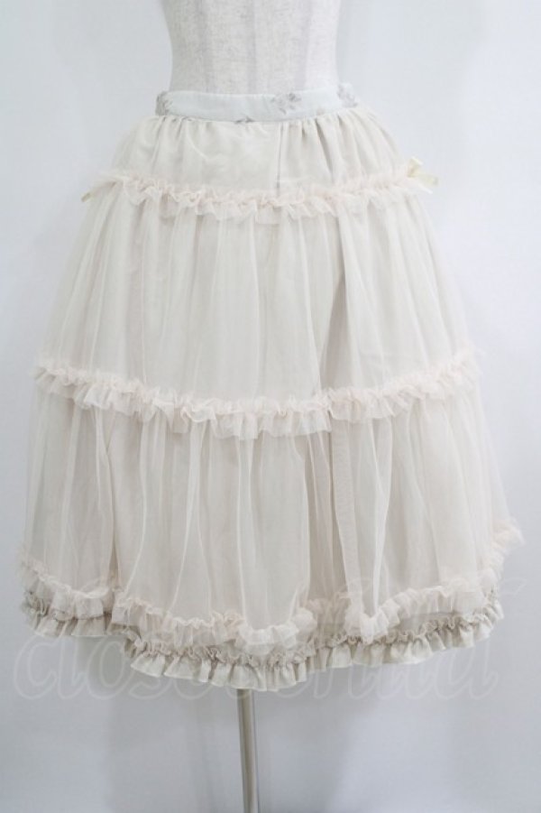 画像4: m petit by misako / NINA'Sコラボスカート LL アイボリー/リバーシブル H-25-06-12-1031-LO-SK-NS-ZH (4)