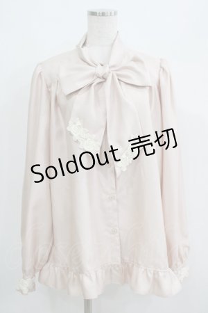 画像: Enchantlic Enchantilly / ノーブルリボンタイブラウス L アイボリー H-25-06-12-1037-LO-BL-NS-ZH