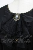 画像4: axes femme / カメオジャボ付トップス M ブラック H-25-06-12-1038-AX-TO-NS-ZH (4)