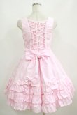 画像3: Angelic Pretty / おめかしジャボジャンパースカート Free ピンク H-25-06-12-1004-AP-OP-NS-ZH (3)