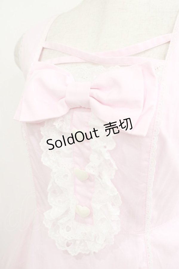 画像4: Angelic Pretty / おめかしジャボジャンパースカート Free ピンク H-25-06-12-1004-AP-OP-NS-ZH (4)