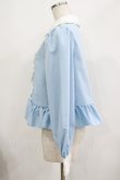 画像2: Cherirulu Chocola / MYリボンマルエリブラウス LL サックス H-25-06-12-1044-GO-BL-NS-ZH (2)