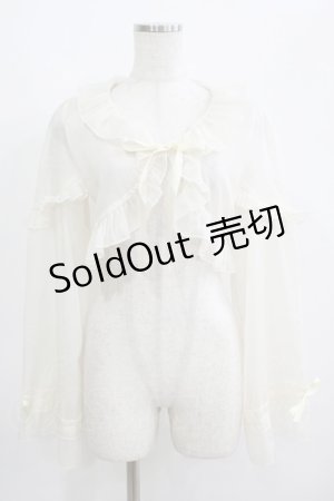 画像: Lolitime（海外ロリータブランド） / Long Sleeve Bolero L アイボリー H-25-06-12-1046-GO-TO-NS-ZH