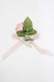 画像2: Miss Point（海外ロリータブランド） / 木香薔薇ピンク花ブローチ  ピンク H-25-06-12-1053-EL-AC-NS-ZH (2)