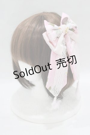 画像: metamorphose / 椿爛漫〜ねこのかくれんぼ〜リボンクリップ  ピンク H-25-06-12-1075-ME-AC-NS-ZH