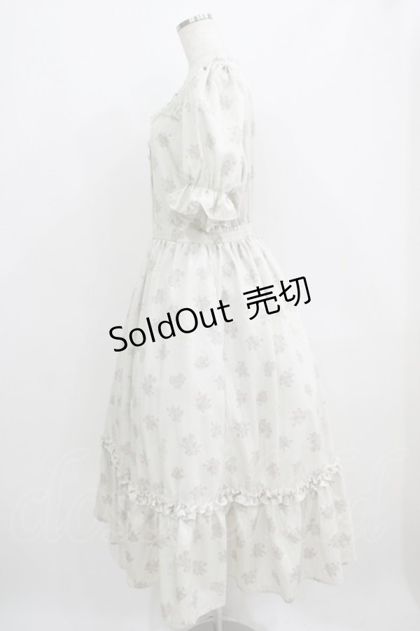 画像2: m petit by misako / NINA’Sコラボワンピース LL 生成り H-25-06-12-1009-LO-OP-NS-ZH (2)
