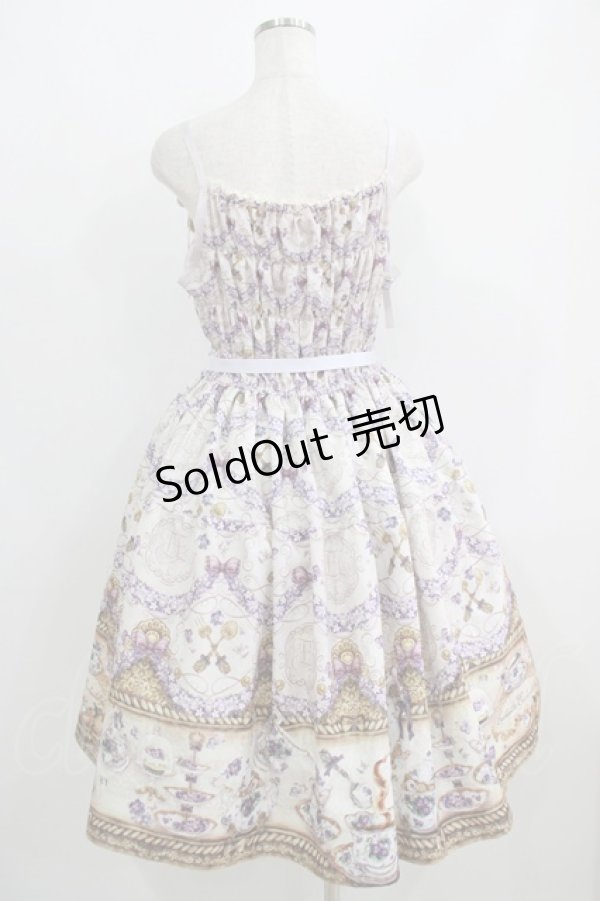 画像3: Enchantlic Enchantilly / すみれのお茶会ティアードジャンパースカート L さくらピンク H-25-06-12-1010-LO-OP-NS-ZH (3)