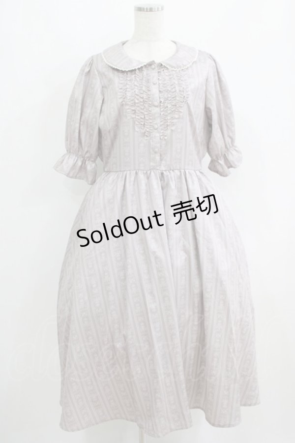 画像1: m petit by misako / NINA'sコラボワンピース LL モカ H-25-06-12-1015-LO-OP-NS-ZH (1)