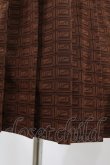 画像4: Q-pot. / チョコレートプリーツスカート  ブラウン H-25-06-12-021-QP-SK-KB-ZH (4)