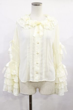 画像: BABY,THE STARS SHINE BRIGHT / a Rose 〜ガラスドームに閉じ込めた一輪の薔薇〜ブラウス Free アイボリー H-25-06-13-034-BA-BL-NS-ZH