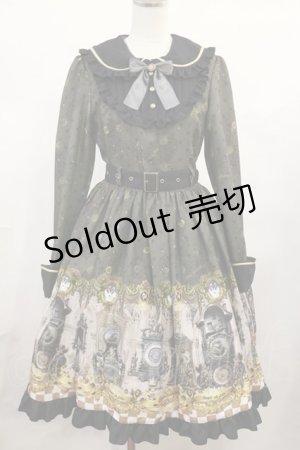 画像: metamorphose / Tick clock 〜時を刻む歯車〜ワンピース Free アンティークグレー H-25-06-13-004-ME-OP-NS-ZH