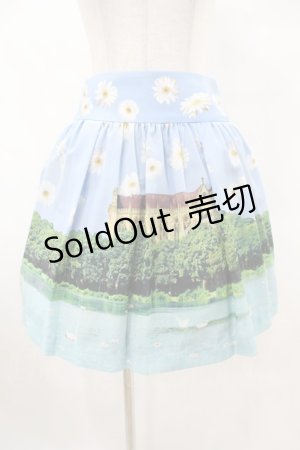 画像: Jane Marple / Day Dream Fantasiaギャザースカート  ブルースカイ H-25-06-13-1036-JM-SK-KB-ZH