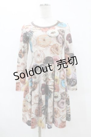 画像: MILK / DONUTカットワンピース  チョコクリームベース×チョコ H-25-10-24-007-ML-OP-KB-ZH