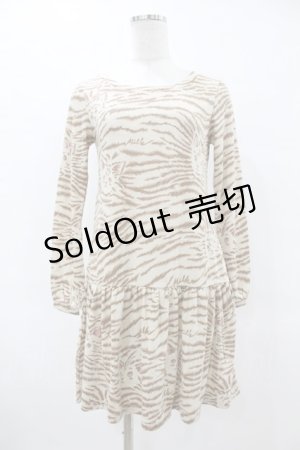 画像: MILK / Kittenワンピース  ベージュベース H-25-10-24-005-ML-OP-KB-ZH