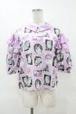 画像1: Candy Stripper / CASTING CATS FRILL BLOUSE S ラベンダー H-25-06-13-1052-PU-BL-KB-ZH (1)