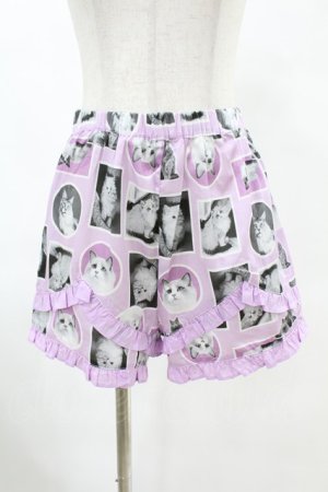 画像: Candy Stripper / CASTING CATS SHORTS S ラベンダー H-25-06-13-1014-PU-PA-KB-ZH