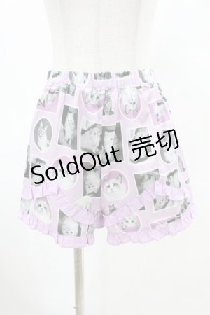 画像: Candy Stripper / CASTING CATS SHORTS S ラベンダー H-25-06-13-1014-PU-PA-KB-ZH