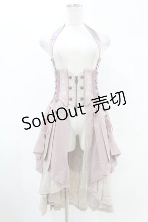 画像: Ozz oneste / Fairy tale Roseコルセットオーバースカート  ピンク H-25-06-13-1019-OO-SK-KB-ZH