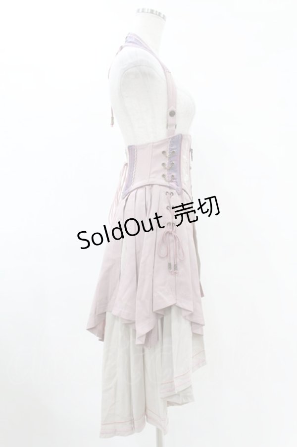 画像3: Ozz oneste / Fairy tale Roseコルセットオーバースカート  ピンク H-25-06-13-1019-OO-SK-KB-ZH (3)